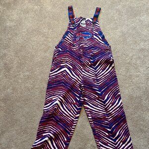 Buffalo Bills Zubaz Overalls- Size Medium